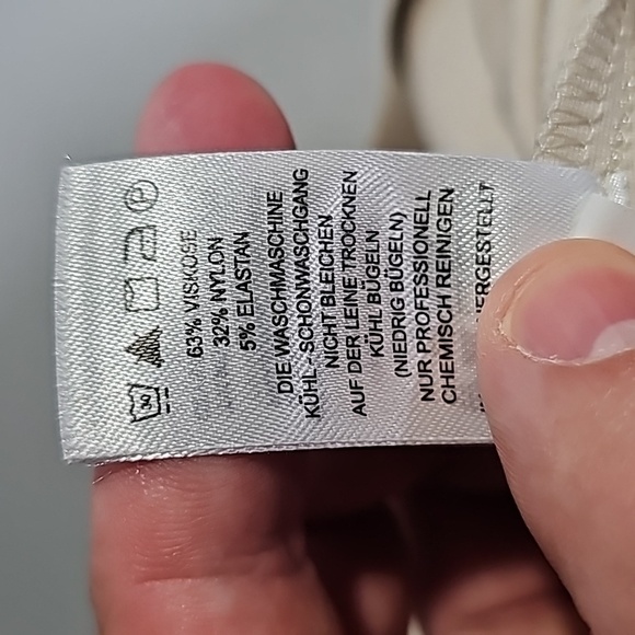 Carolina Belle medium cream flared pants - Picture 7 of 7